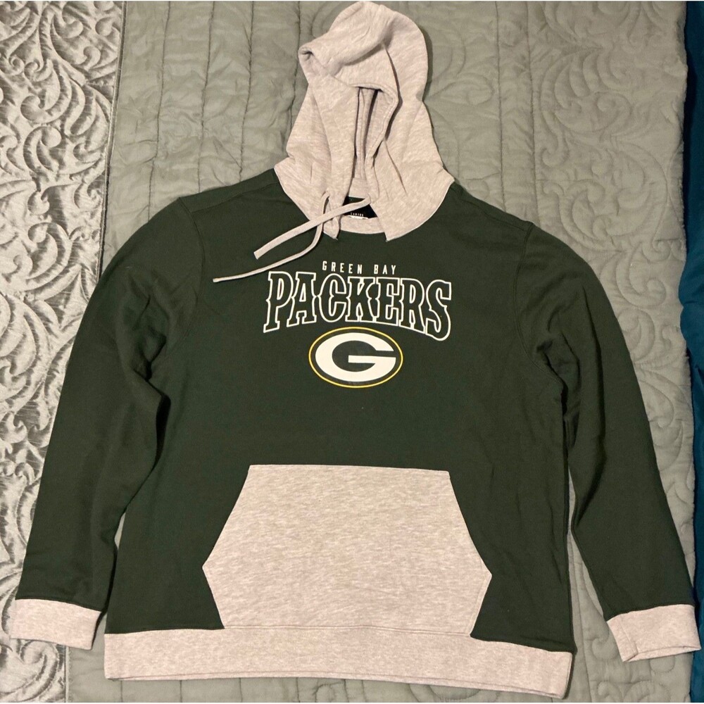 Green Bay Packers NEW NFL Official Gear Sweatshirt Hoodie Sz XL DariusRucker